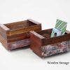 Wooden Storage Box Set of 2
