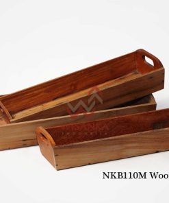Wooden Tray Set 3
