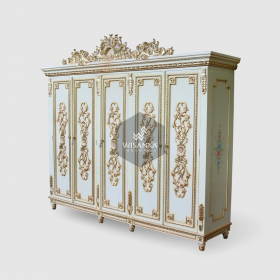 Alusso Wardrobe 5 Doors