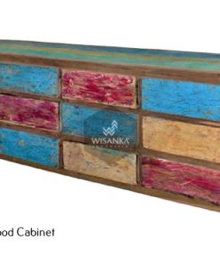 Sharon Boat Wood Cabinet