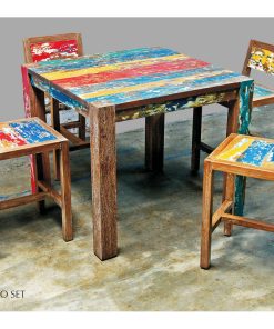 Bliss Wooden Bistro Set