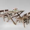 Robin Wooden Dining Set