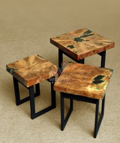 Leon Wooden Stool