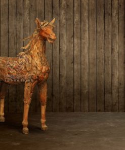 Wooden Horse Display