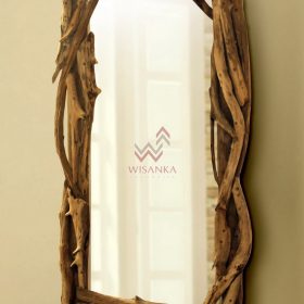 Conan Reclaimed Wood Mirror
