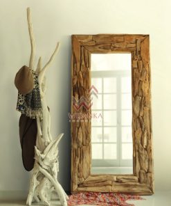 Asmat Wooden Standing Hanger