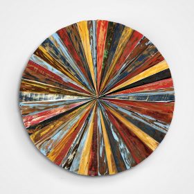 Hoola Wooden Wall Decor Round