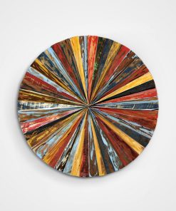 Hoola Wooden Wall Decor Round