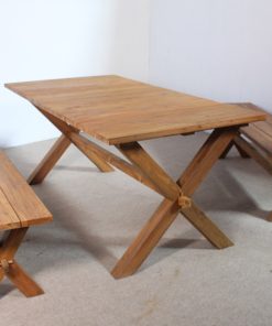 Xavi Rustic Dining Set