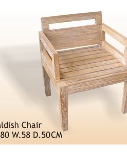 Cashdish Rustic Wood Chair