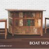 Chanos Javeline Boat Wood Bar Set